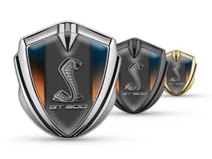 Shelby Emblema Metal Insignia Mínimo Aspecto Universal Forma